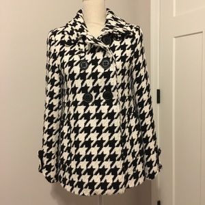 Express houndstooth coat